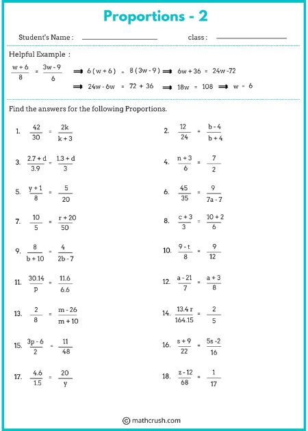 Worksheets to solve Proportions Problems (Answer, Find, and Shade)_3