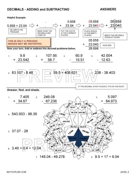 Adding and Subtracting Decimals_1