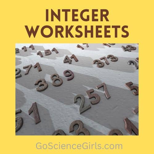 Integer Worksheets With Answers