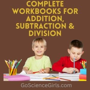 Workbooks for addition subtraction division