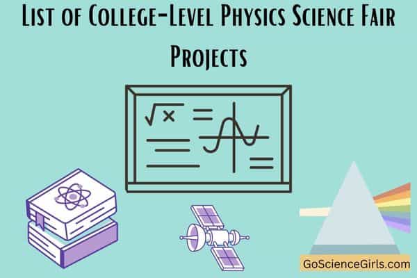 List of College-Level Physics Science Fair Projects